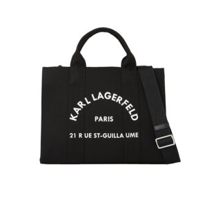 240W3892_999-00 RSG Square Tote Μαύρη Τσάντα KARL LAGERFELD