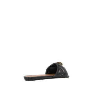 2026600109-02 Kensington Puff Sandal Μαύρη Παντόφλα KURT GEIGER