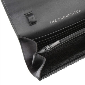 1279100759-02 Bow Shoreditch Drench Wallet Μαύρο Πορτοφόλι KURT GEIGER