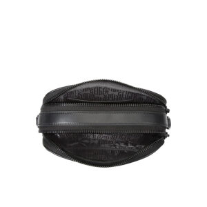 2042500109-02 2Zip Kensington Camera Drench Μαύρο Τσαντάκι KURT GEIGER