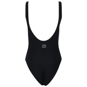 240W2274_999-01 K/Beachwear Μαύρο Ολόσωμο Μαγιο Με RSG Logo KARL LAGERFELD