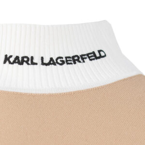 245W2000_746-02 Μπεζ Μπλούζα Ζιβάγκο Με Logo KARL LAGERFELD