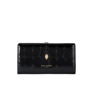 2712000149-00 Kensington Soft Wallet Μαύρο Πορτοφόλι KURT GEIGER