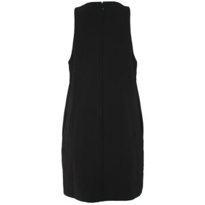 AB67446E2_110-01 Κοντό Μαύρο Φόρεμα Σάκος Με Αλυσίδες ELISABETTA FRANCHI