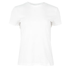MA00546E2_270-00 Άσπρο T-Shirt Με Logo Στο Μανίκι ELISABETTA FRANCHI