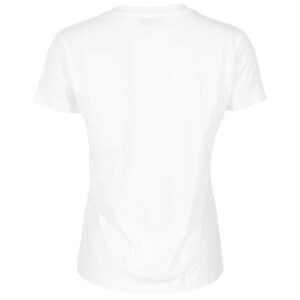 MA00546E2_270-01 Άσπρο T-Shirt Με Logo Στο Μανίκι ELISABETTA FRANCHI