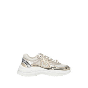 SS0057E014_ZZL-00 Glammy 04 Χρυσά Sneakers Με Logo pinko