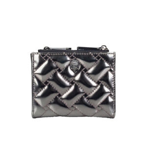 0587264109-00 Mini Purse Kensington Ασημί Πορτοφόλι KURT GEIGER