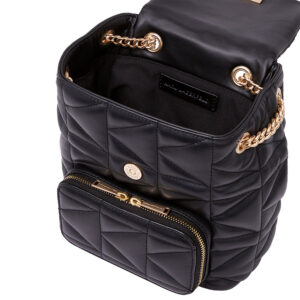 246W3090_999-02 K/Kuilt Small Backpack Μαύρο Σακίδιο KARL LAGERFELD