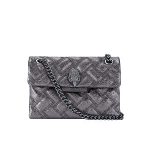 2724964109-00 Mini Kensington Drench Ασημί Τσάντα KURT GEIGER