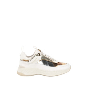 9820065109-00 Kensington Sneaker Άσπρα Μεταλιζέ Παπούτσια KURT GEIGER