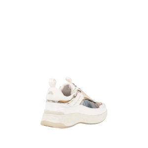 9820065109-02 Kensington Sneaker Άσπρα Μεταλιζέ Παπούτσια KURT GEIGER