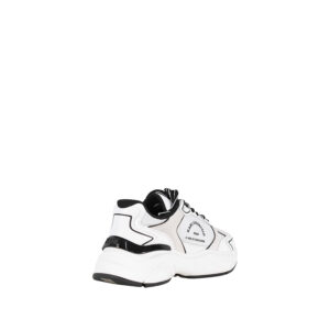 KL65638_410-02 Komet Maison Karl Lo Lace Ασπρόμαυρο Sneaker KARL LAGERFELD