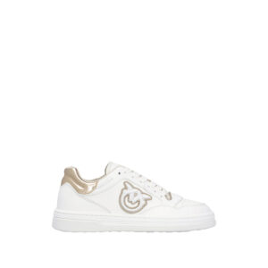 SS0049P035_ZHC-00 Mandy 01 Άσπρα Sneakers Με Logo pinko