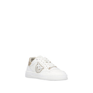 SS0049P035_ZHC-01 Mandy 01 Άσπρα Sneakers Με Logo pinko