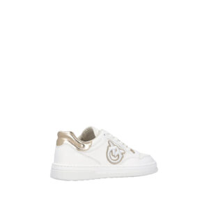 SS0049P035_ZHC-02 Mandy 01 Άσπρα Sneakers Με Logo pinko