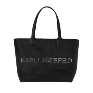 245W3087_999-00 KARL LAGERFELD K/Marchi Medium Tote Μαύρη Τσάντα