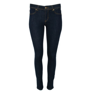 77HAB5J0-CDW02_904-00 Jackie Μπλε Στενό Τζιν Παντελόνι VERSACE JEANS COUTURE