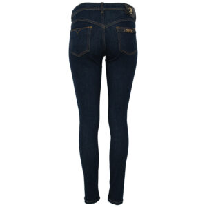 77HAB5J0-CDW02_904-01 Jackie Μπλε Στενό Τζιν Παντελόνι VERSACE JEANS COUTURE