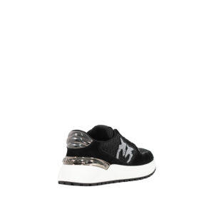 SS0055P036_ZZ0-02 Gem 07 Μαύρα Sneakers Με Στρας pinko