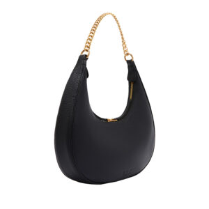 101526A29Q_Z99Q-01 Brioche Classic Hobo Μαύρη Τσάντα pinko