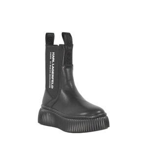 KL42344_000-01 Kreeper Long Gore Boot Μαύρο Μποτάκι KARL LAGERFELD